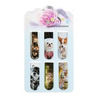 Набор магнитных закладок для книг Calligrata «Собачки», 6 штук, МИКС - Фото 6