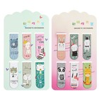 Набор магнитных закладок для книг Calligrata «Зверушки», 6 штук, МИКС - Фото 3