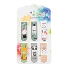 Набор магнитных закладок для книг Calligrata «Зверушки», 6 штук, МИКС - Фото 7