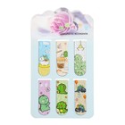 Набор магнитных закладок для книг Calligrata «Дракончики», 6 штук, МИКС - Фото 9