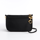 Сумка женская кросс-боди на молнии, 18×6.5×12 см, чёрная - Фото 4