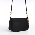 Сумка женская кросс-боди на молнии, 18×6.5×12 см, чёрная - Фото 6