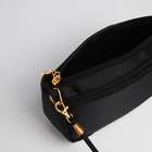 Сумка женская кросс-боди на молнии, цвет чёрный - фото 12074630