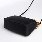 Сумка женская кросс-боди на молнии, 18×6.5×12 см, чёрная - Фото 8