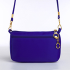 Сумка женская на молнии, цвет синий - Фото 1