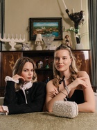 Бусы «Бантик», жемчужины с завязкой, L= 40 см, черный, белый - Фото 10