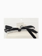 Бусы «Бантик», жемчужины с завязкой, L= 40 см, черный, белый - Фото 18