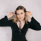 Бусы «Бантик» жемчужины с завязкой, L= 40 см, черный, белый - Фото 8