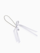 Бусы «Бантик» жемчужины с завязкой, белые, 40 см - Фото 5