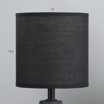 Настольная лампа RISALUX «Амелия», Е14, 40 Вт, коричневый, 13×13×25 см