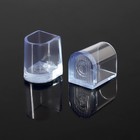 Накаблучники, 1.5×2 см, 4 шт., прозрачные  (артикул 10375886)  большой выбор товаров оптом и в розницу по низким ценам с доставкой