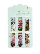 Набор магнитных закладок для книг Calligrata «Котята», 6 штук, МИКС - Фото 5