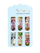 Набор магнитных закладок для книг Calligrata «Котята», 6 штук, МИКС - Фото 8