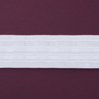 Штора блэкаут портьерная «Этель», 250×265 см, цвет винный - Фото 2