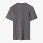 Футболка мужская "Explore more" цвет тёмно-серый, размер 56 - фото 23872638