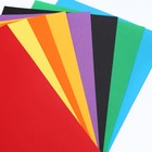 Картон цветной, А4, 8 листов, 8 цветов, немелованный, двусторонний, в пакете, 180 г/м², Человек-паук - Фото 4