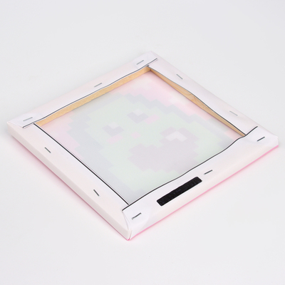 Картина помпошками на холсте «Авокадо», набор для творчества, своими руками