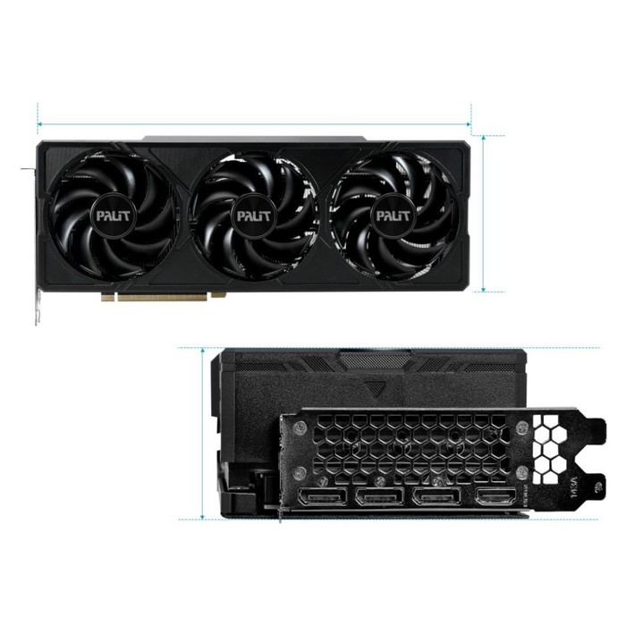 Видеокарта Palit PCI-E 4.0 PA-RTX4070 JETSTREAM NVIDIA GeForce RTX 4070 12Gb 192bit GDDR6X   1033952 - фото 51557915