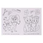 Раскраска «Пушистые топ-модели» - фото 24689030