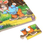 Картонная книга «Колобок», с 5 пазлами, 2 в 1 - фото 24689062