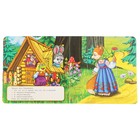 Картонная книга «Теремок» Афанасьев А. Н., с 5 пазлами в виде цепочки - фото 24689068