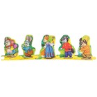 Картонная книга «Теремок» Афанасьев А. Н., с 5 пазлами в виде цепочки - фото 24689070