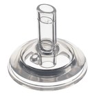 Соска на поильник M&B, антиколиковая, широкое горло Ø50 мм, мягкая трубочка, от 9 мес., быстрый поток - Фото 3