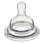 Соска на бутылочку Крошка Я, широкое горло Ø50 мм., от 3 мес., средний поток - Фото 4