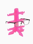 Подставка под очки 3 места, 16×14.5×20 см, розовая - Фото 2