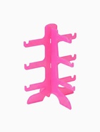 Подставка под очки 3 места, 16×14.5×20 см, розовая - Фото 3