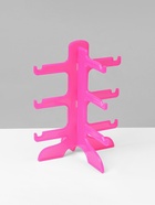 Подставка под очки 3 места, 16×14.5×20, розовая - Фото 3