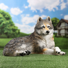 Садовая фигура из полистоуна «Волчица», 43×44×65 см - Фото 7