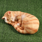 Садовая фигура "Кошка спящая" 29х11см - фото 321204980