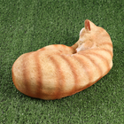 Садовая фигура "Кошка спящая" 29х11см - Фото 3