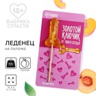 Леденец на подложке «Золотой ключик», 17 г. (18+) 10166325 - фото 12496410