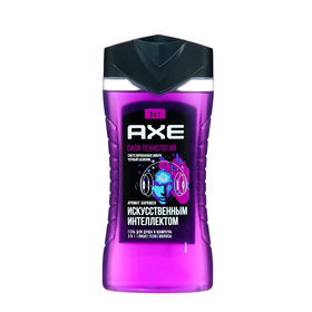 Шампунь-гель для душа AXE SHOWER Сила Технологий, 250 мл