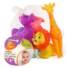 Резиновые игрушки для ванны Крошка Я «Животные», с пищалкой, в наборе 5 шт. - Фото 11