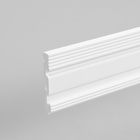 Плинтус напольный под подсветку  рассеивателем  1 UHD 17/80СL 2000х80 мм - фото 30555076