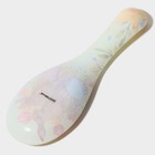 Подставка под ложку Доляна «Акварель», 23.5×8.3×1.5 см, стекло, зелёная - Фото 6