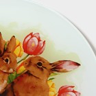 Десертная тарелка Доляна «Акварель», d=20 см, стекло, прозрачная - Фото 5