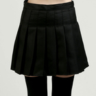 Карнавальный костюм «Мрачная девчонка»: парик, юбка, чулки, воротник, размер S - Фото 5