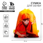 Мешок для обуви «Аниме» (полиэстер) 41×30 см - Фото 1