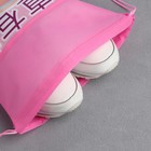Мешок для обуви «Розовые мечты»  аниме, полиэстер, размер 30 х 40 см - Фото 6