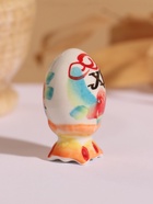 Фигурка дерево «Яйцо сувенирное: малое», 6.5 см, гжель, цветное - Фото 2