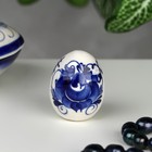 Сувенир «Яйцо», малое, 3 см, гжель - фото 9833010