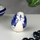 Сувенир «Яйцо», малое, 3 см, гжель - фото 9833011