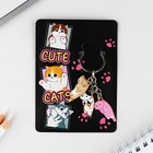 Брелок для ключей «Милые кошки», 2.5×9 см - Фото 6