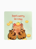 Серьги акриловые «Капибара», цвет коричневый - Фото 4