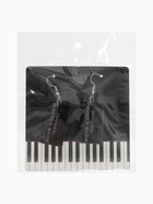 Серьги акриловые Directed by, цвет чёрно-белый 10162459