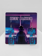 Серьги акриловые «Читер», цвет голубой 10162467